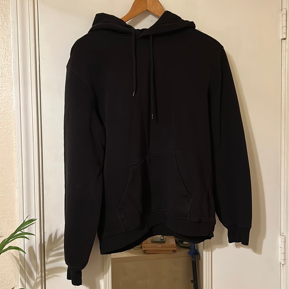 Black hoodie